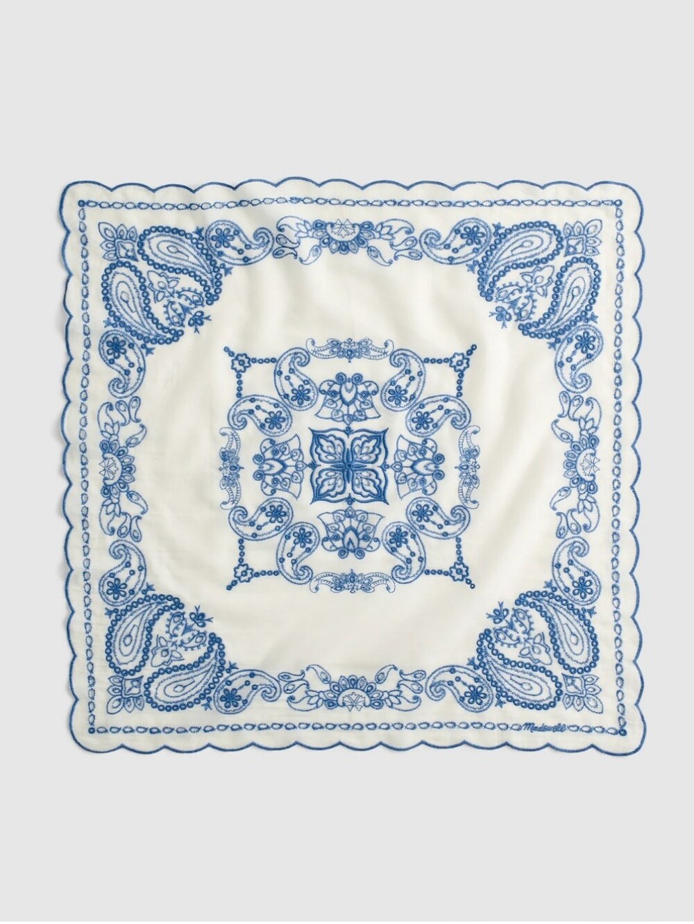 Madewell Organic Cotton Eyelet Bandana